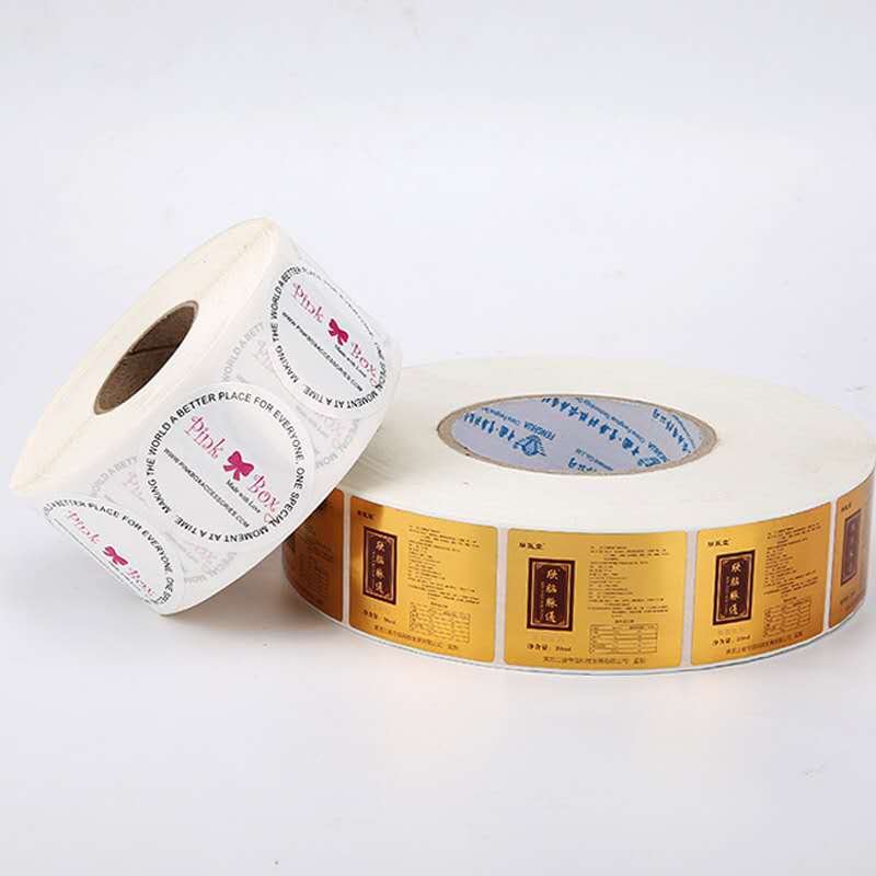 coated art paper label