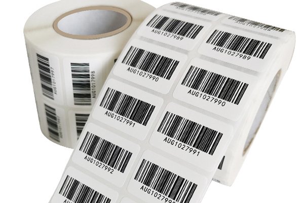variable data printed adhesive label sticker