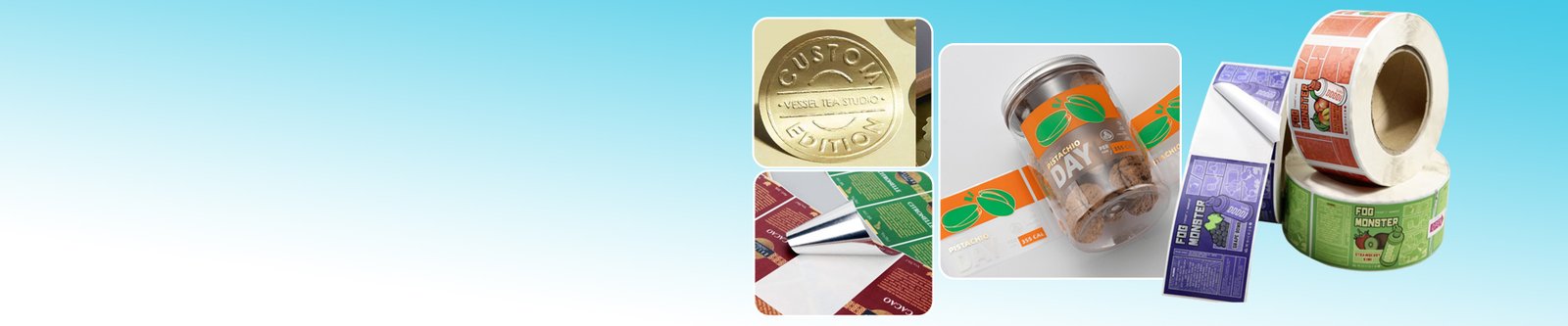 adhesive label sticker