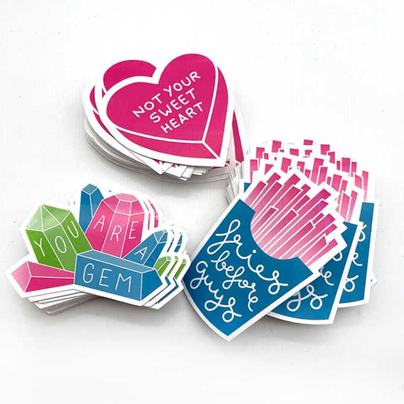 Custom Full Die-Cut Adhesive Stickers